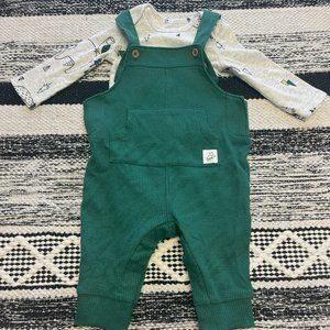 3M Carter's Boy Overalls Outfit